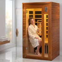 Barcelona 1 to 2 Person Low EMF FAR Infrared Home Sauna — Lifestyle